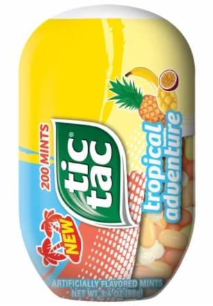 Tic Tac Tropical Adventure Mints 200 ct