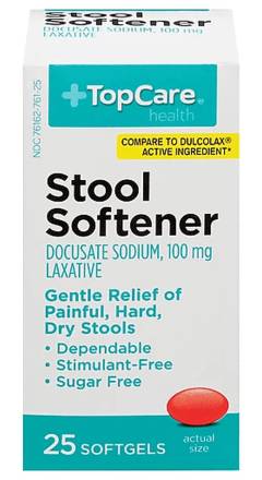 TopCare Health Stool Softener 25 soft gels