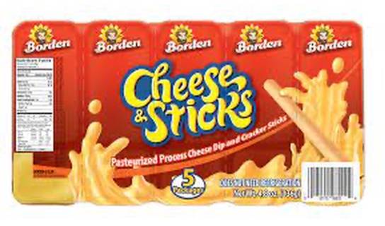 Borden Cheese & Sticks 5 oz 