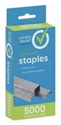 Simply Done Standard-Staples