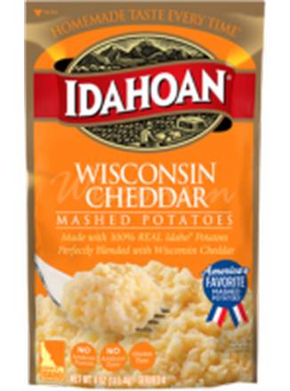 Idahoan Mashed Potatoes Wisconsin Cheddar 4 oz