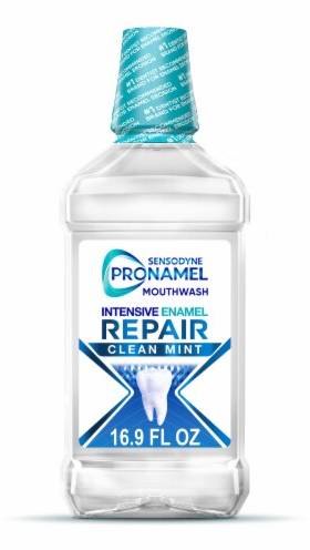 Sensodyne Pronamel Intensive Enamel Repair Mouthwash Clean Mint 16.9 oz