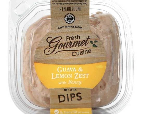 Fresh Gourmet Guava & Lemon Zest Dip