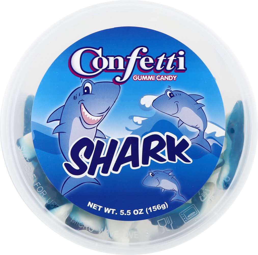 Confetti Shark 5.5 oz