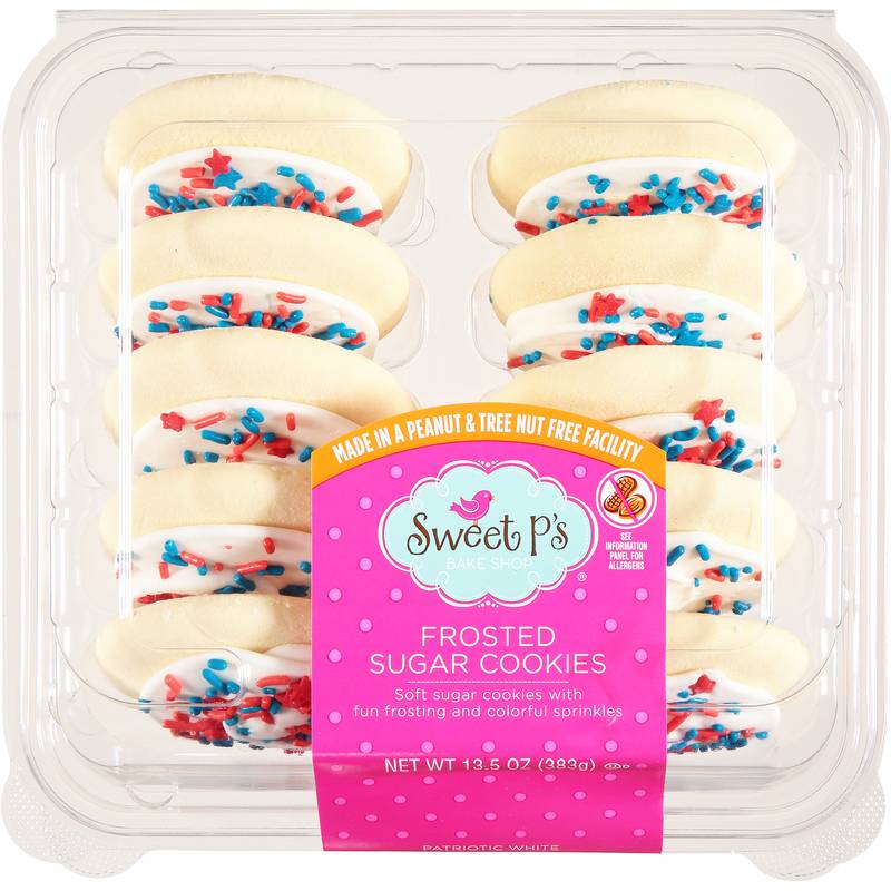 Sweet P's Frosted Sugar Cookies 13.5 oz