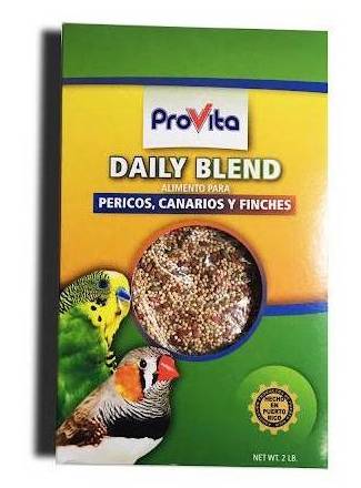 ProVita Daily Blend Alimento para Pwricos, Canarios y Finches