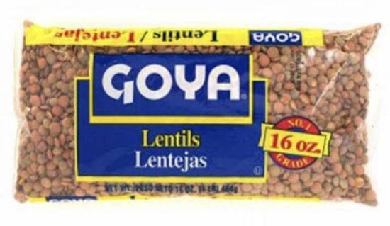 Goya Lentils / Lentejas 16 oz