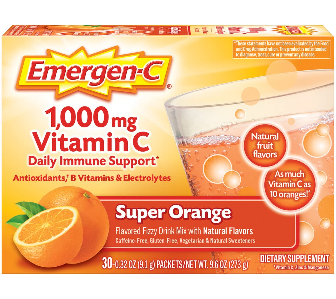 Emergen-C Super Orange 30 ct