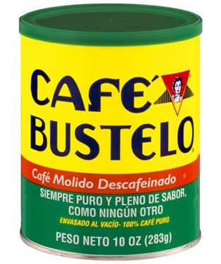 Café Bustelo Espresso Molido Decafeinado 10 oz