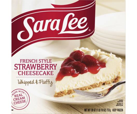 Sara Lee French Style Strawberry Cheesecake 26 oz