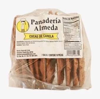 Panadería Almeda Cucas de Canela 7 oz