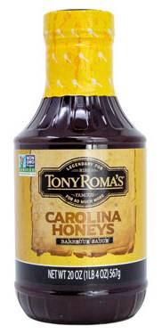 Tony Roma’s Carolina Honeys BBQ Sauce 20 oz
