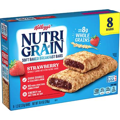 Kellogg’s Nutrí-Grain Strawberry Breakfast Bars 8 ct