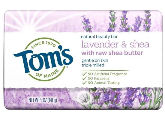 Tom’s Lavender & Shea Natural Beauty Bar