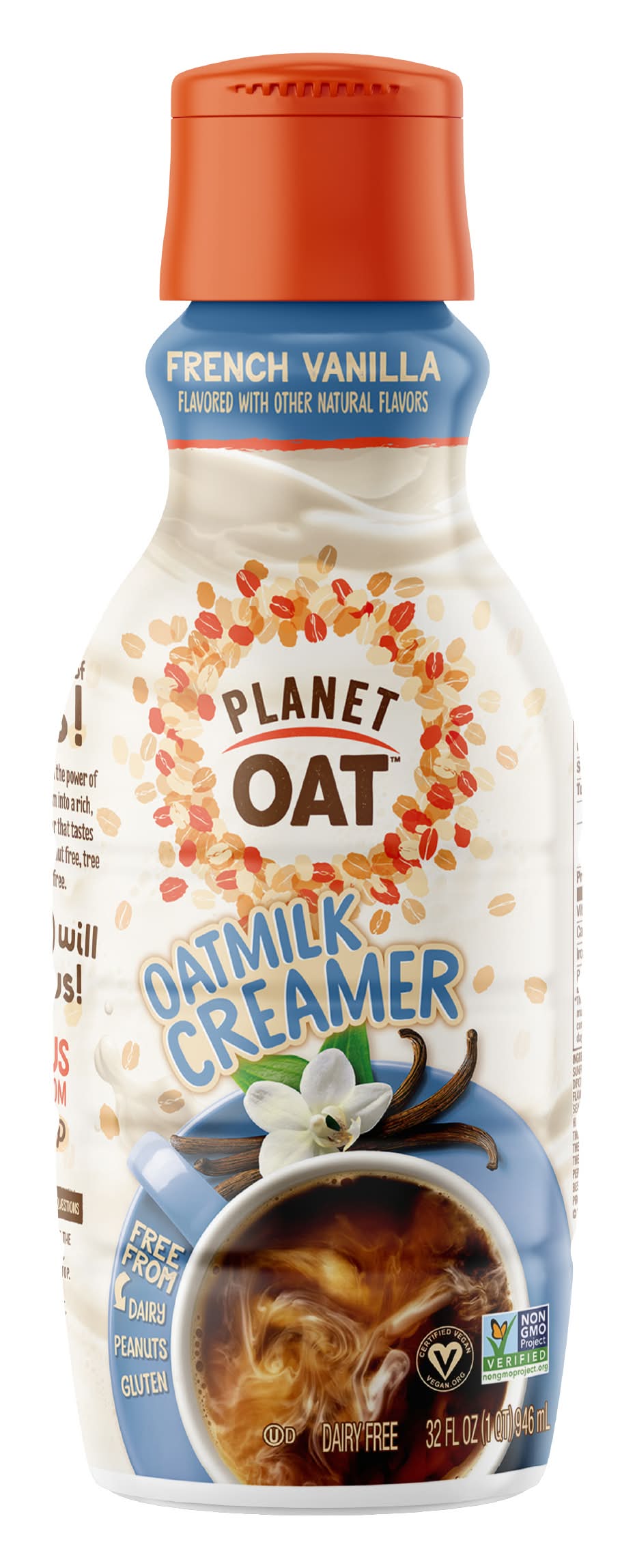 Planet Oat Oatmilk Creamer French Vanilla 32 oz