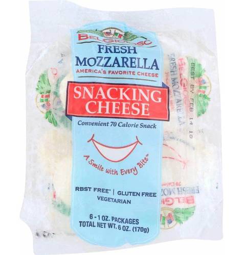 BelGioioso Fresh Mozzarella Snacking Cheese 6 oz