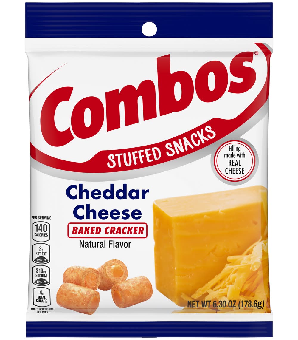 Combos Cheddar Cheese Stuffed Snacks 6.3 oz