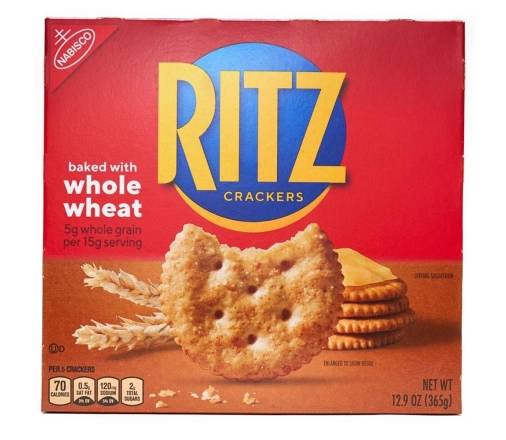 Ritz Crackers Whole Wheat 13 oz