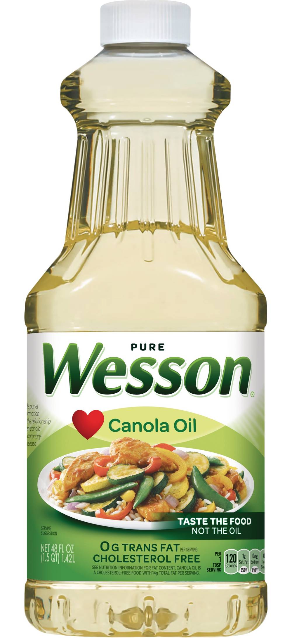 Wesson Canola Oil 48 oz