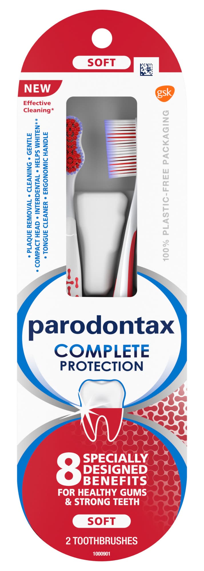 Parodontax Complete Toothbrush Soft 2 Pack