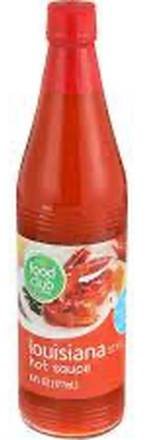 Food Club Louisiana Hot Sauce 6 oz