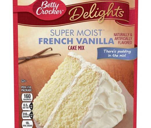 Betty Crocker Super Moist French Vanilla Cake Mix 15.25 oz