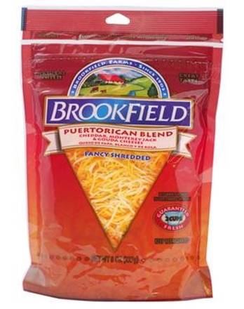 Brookfield Shredded Cheese Puerto Rican Blend 8 oz