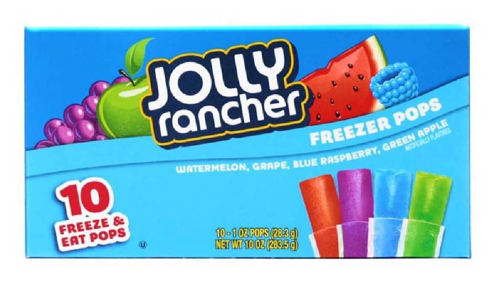 Jolly Rancher Freezer Pops 10-1.1 oz