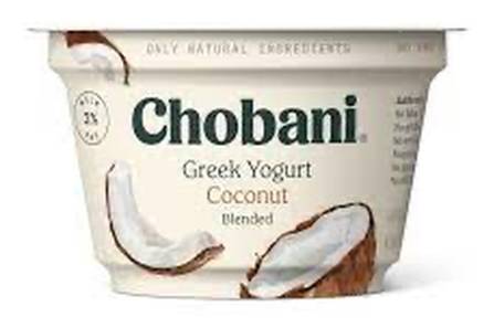Chobani Greek Yogurt Blended Coconut 5.3 oz