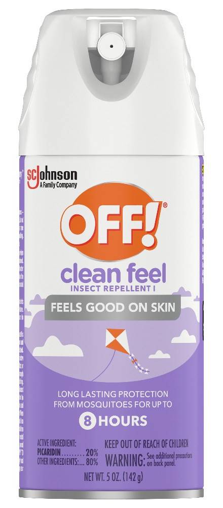 OFF! Clean Feel Insect Repellent Spray 5 oz