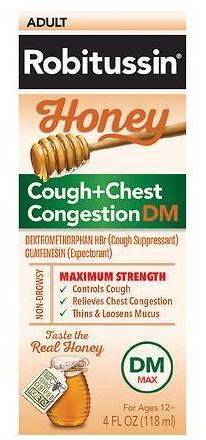 Robistusin Adult Honey Cough Night 