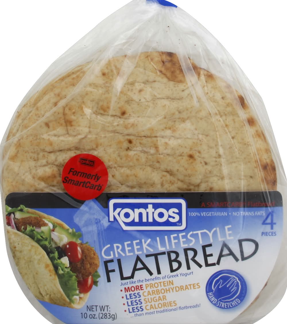 Kontos Greek Lifestyle Flatbread 10 oz