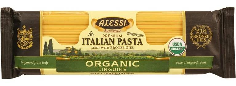 Alessi Organic Linguini 16 oz