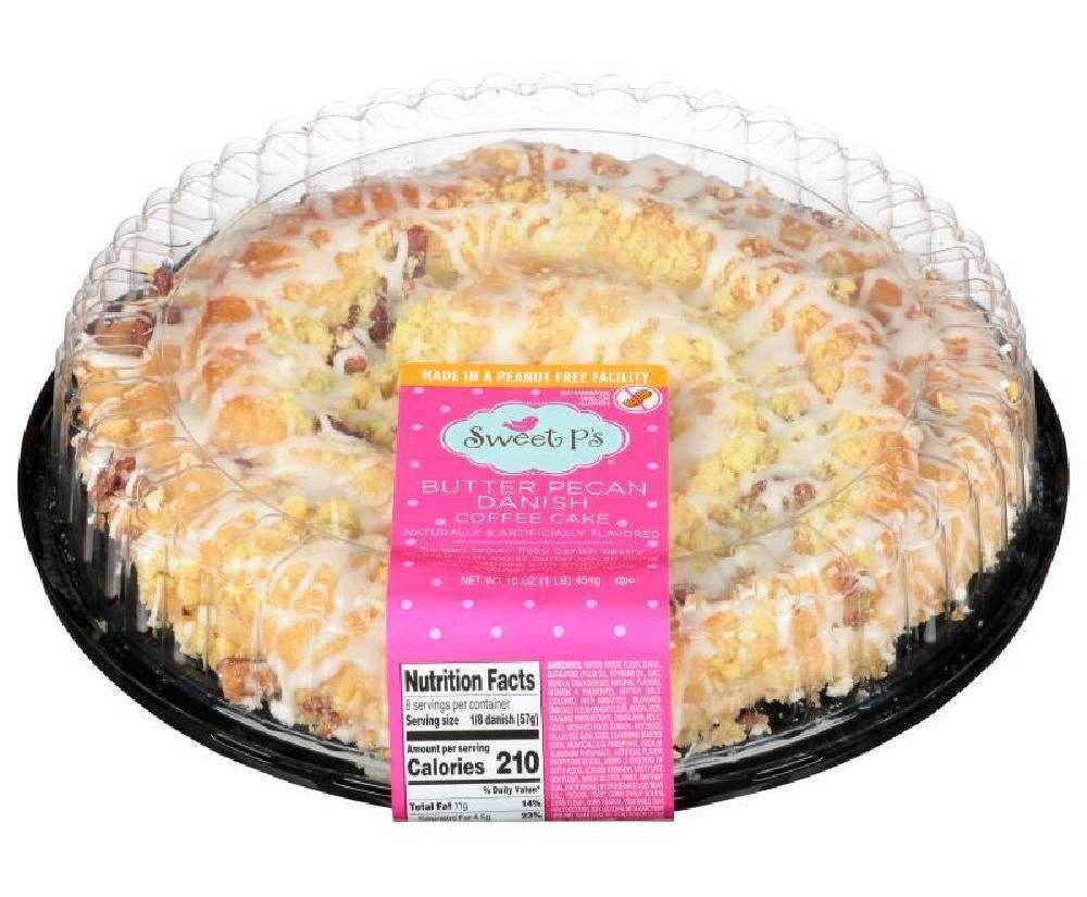 Sweet P's Butter Pecan Danish 16 oz