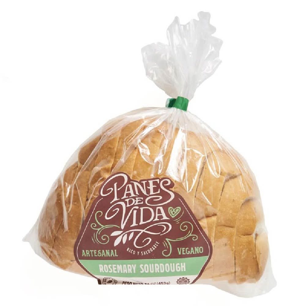 Panes de Vida Rosemary Sourdough 16 oz