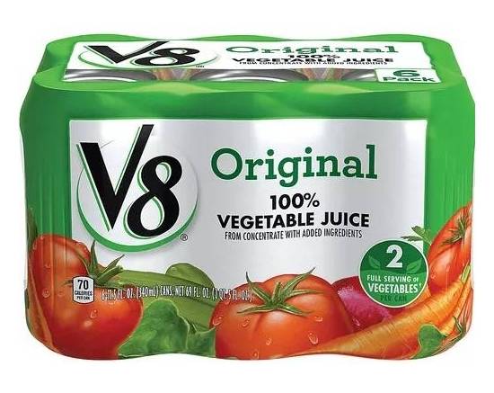 V8 Original 100% Vegetable Juice 6-5.5 oz