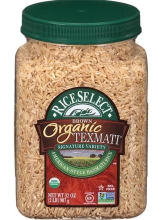 Rice Select Organic Brown Texmati Rice 32 oz