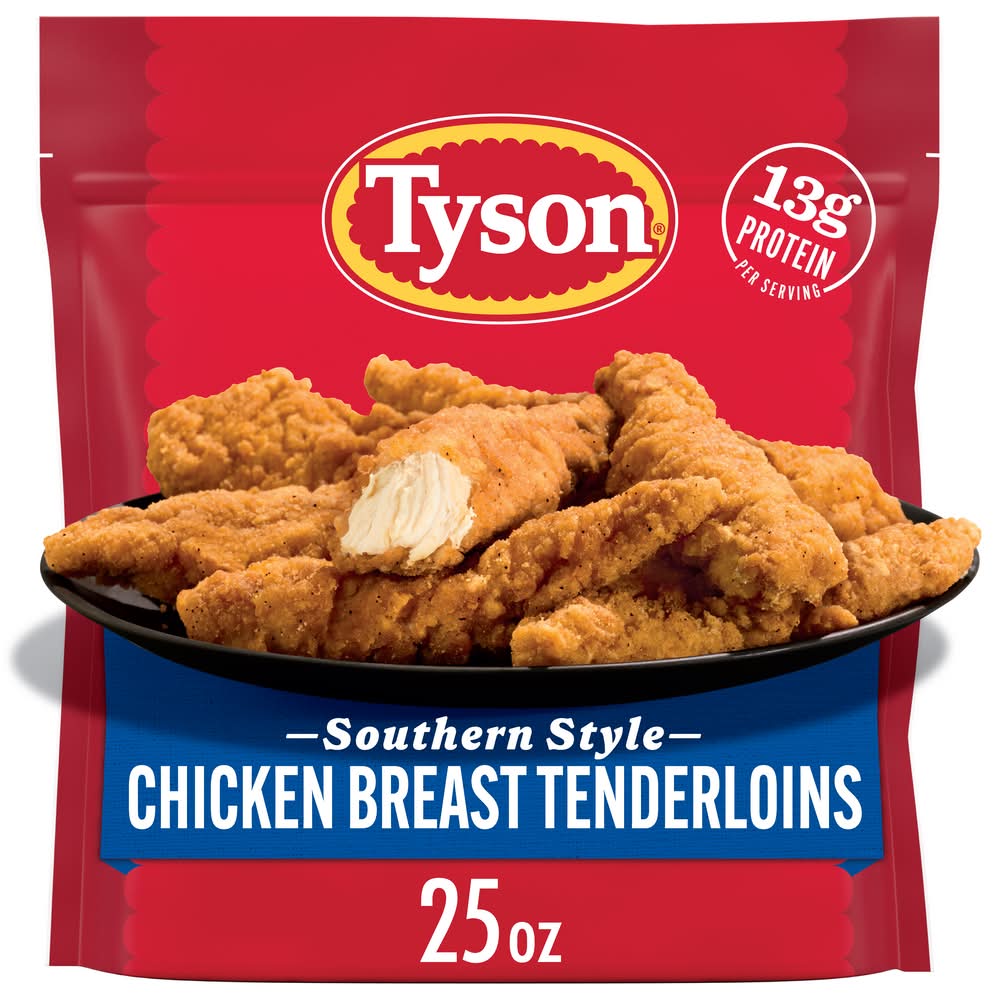 Tyson Southern Style Chicken Breast Tenderloins 25 oz