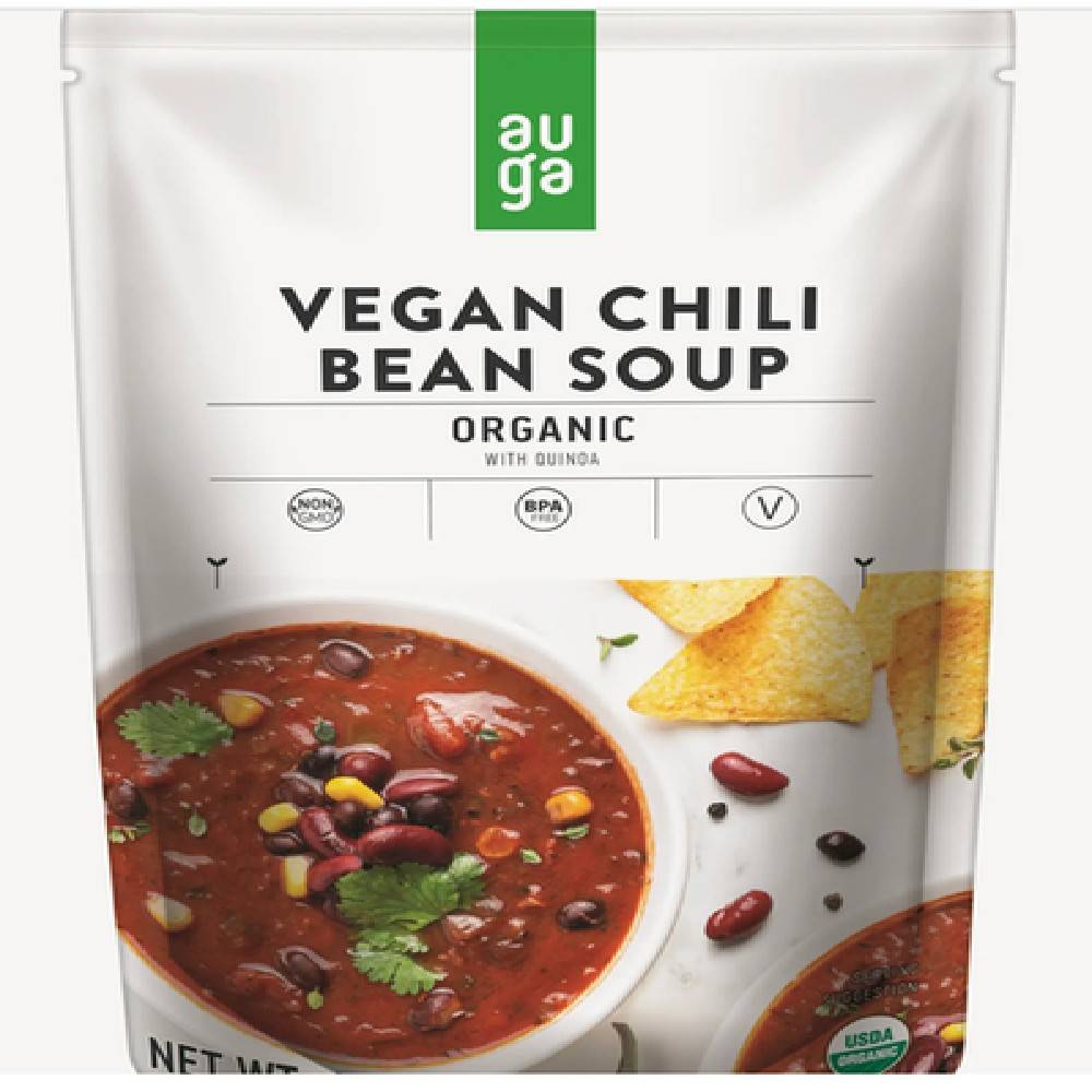 Auga Vegan Chili Bean Soup 14 oz