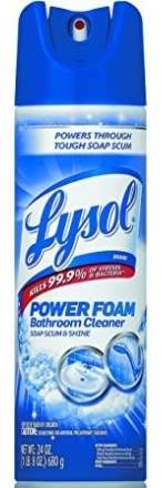 Lysol Power Foam Bathroom Cleaner 24 oz