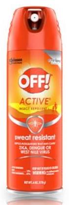 Off! Active Insect Repellent 6 oz
