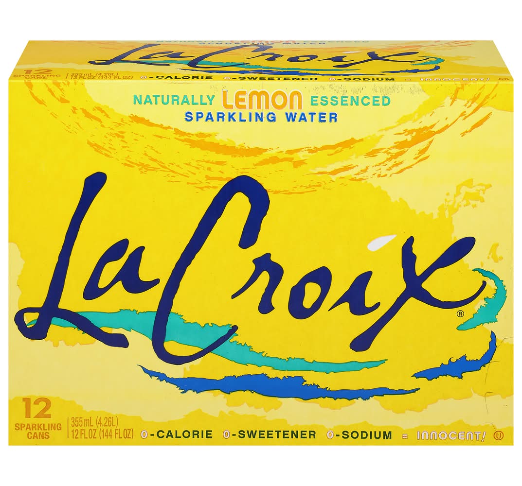 LaCroix Sparkling Water-Lemon 12-12 oz
