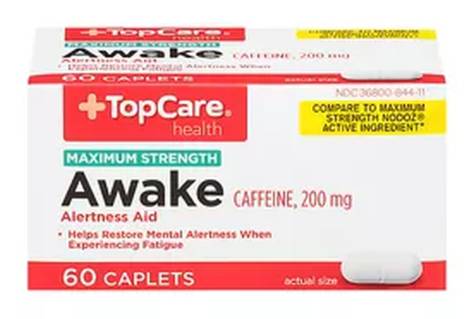 TopCare Health Awake Maximum Strength 60 caplets