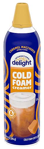 International Delight Cold Foam Creamer Caramel Macchiato 14 oz