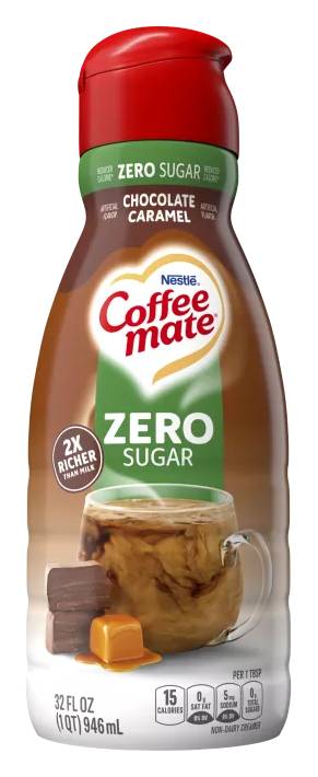 Coffee-Mate Zero Sugar Chocolate Caramel Creamer 32 oz