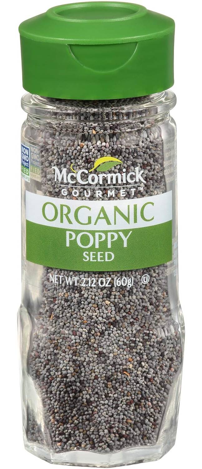 McCormick Gourmet Organic Poppy Seed 2.12 oz