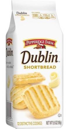 Pepperidge Farm Dublin Shortbread Cookies 6 oz