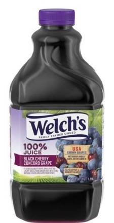 Welch’s Black Cherry & Concord Grape 100% Juice 64 oz