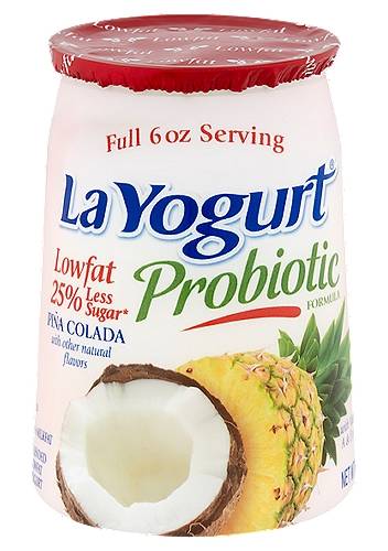 LaYogurt Probiotic Piña Colada 6 oz