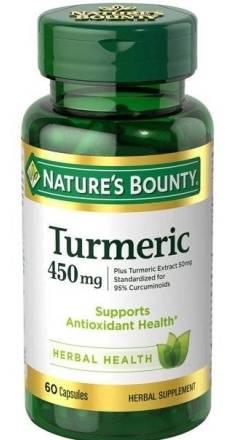 Nature’s Bounty Turmeric 450mg